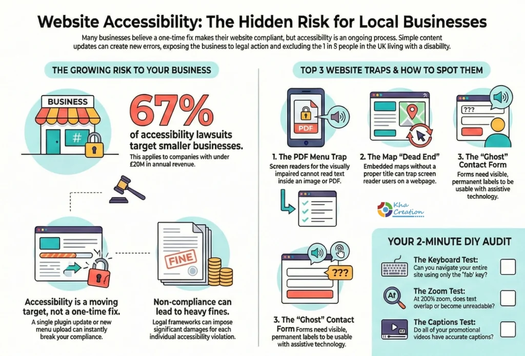Local Accessibility Support For small business WCAG